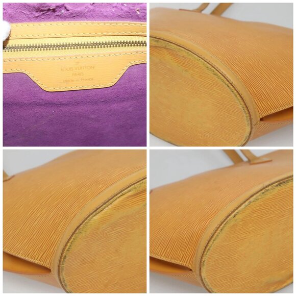 LOUIS VUITTON Epi Saint Jacques Shopping Shoulder Bag Yellow - Picture 11 of 14